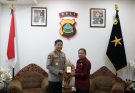 Wakapolda Bali Terima Audiensi Komisi Informasi Provinsi Bali, Perkuat Sinergitas Keterbukaan Informasi Publik